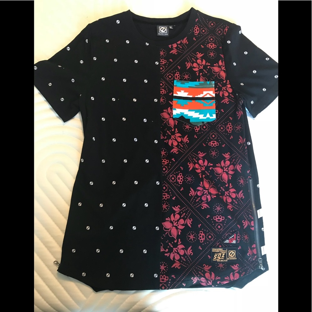 Longline hip hop tee